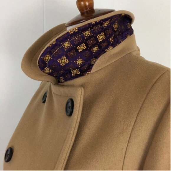 J. Crew Vintage HO 2006 100% Wool Peacoat Coat Size 4 - Picture 5 of 12